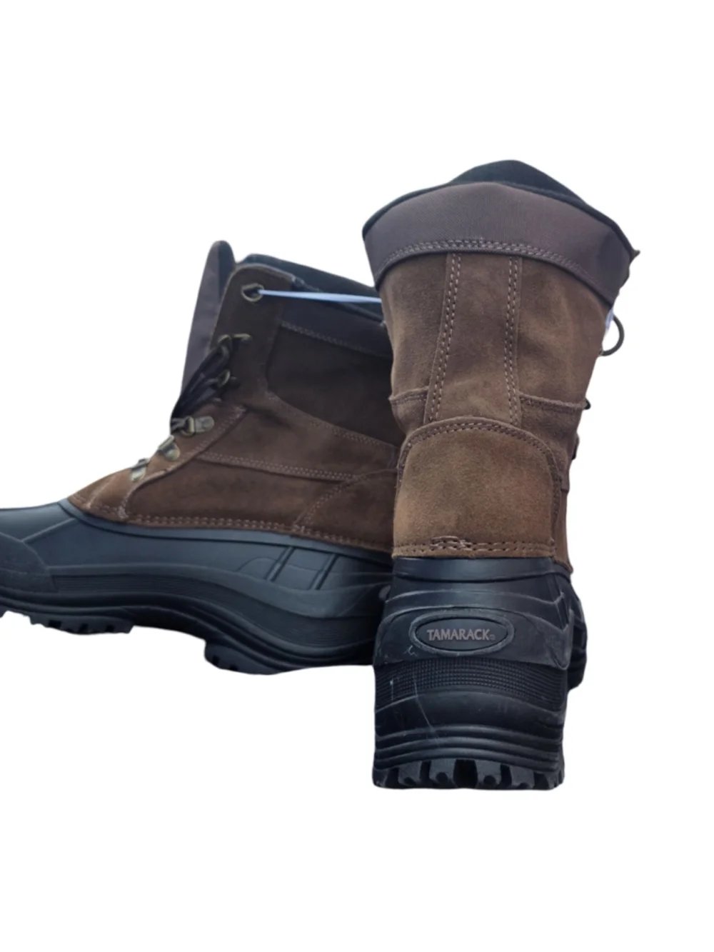 Men's Tamarack Brown & Black Rain & Snow Boots Size 11